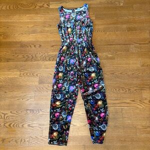 Xhilaration Colorful Holiday Jumpsuit